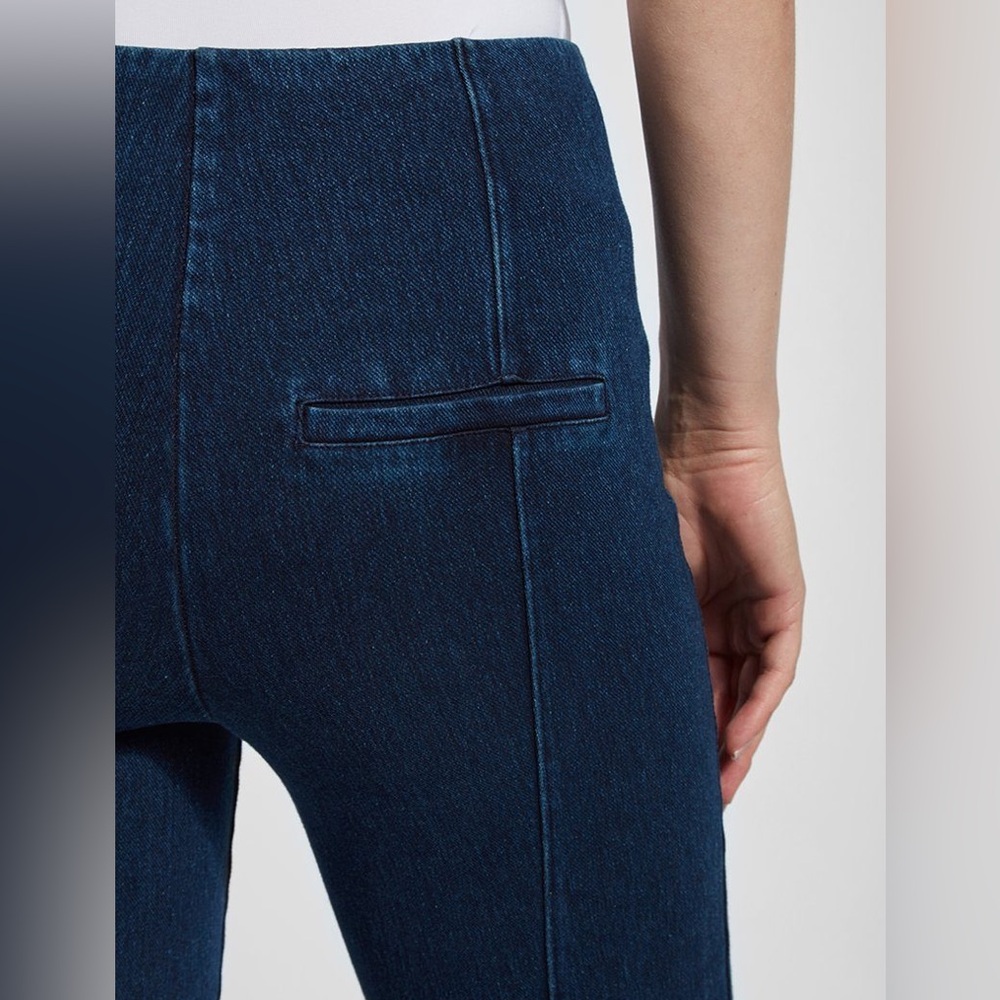 Lysse, NWOT Dark Blue High Cut, Flared Jeans - Never Worn! Size: M